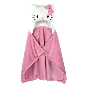 Hello Kitty Hooded Blanket